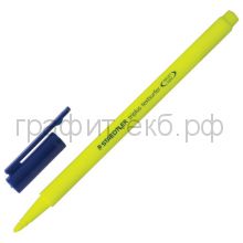 Маркер текст.STAEDTLER Triplus 1-4мм желтый T362-1