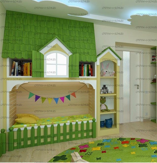 Кровать-домик Fantasy №32