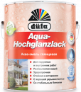Эмаль düfa AQUA-HOCHGLANZLACK глянцевая белая (Дюфа)