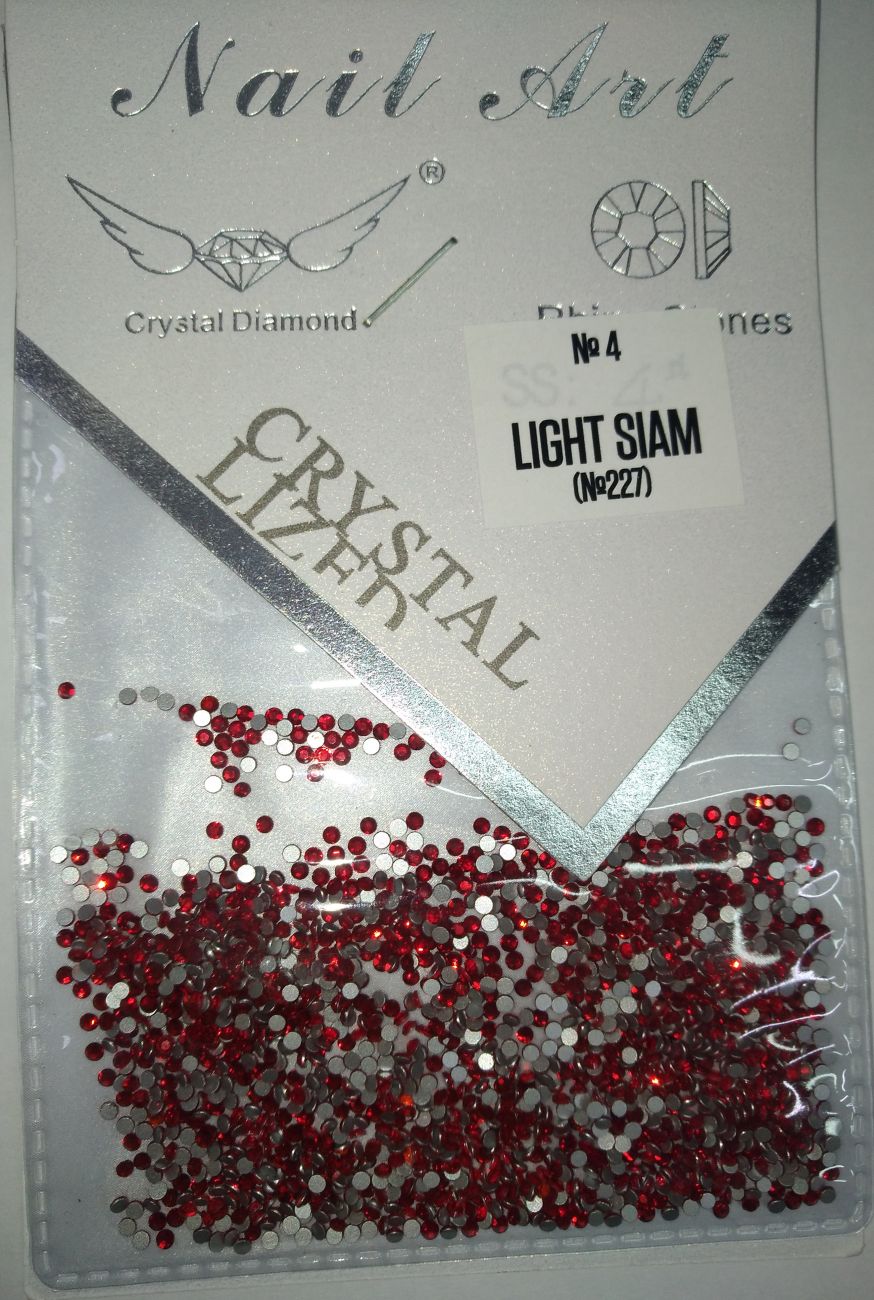 Стразы Nail Art SS4 LIGHT SIAM (№227) 1440 шт