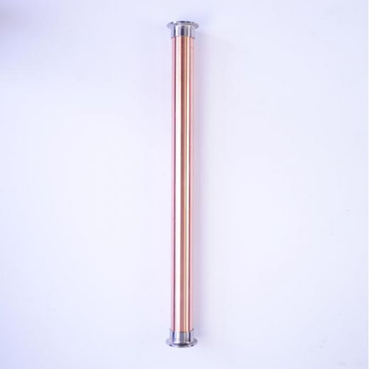 Царга медная, под кламп 2 дюйма, без насадки, D 54