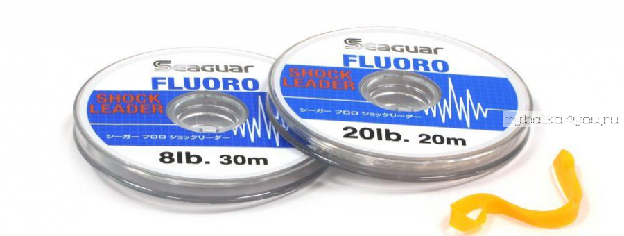 Флюорокарбон Kureha Seaguar Shock Leader 30 м