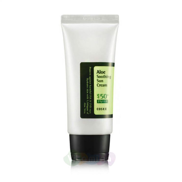 CosRX Солнцезащитный крем с соком алоэ вера Aloe Soothing Sun Cream, 50 мл