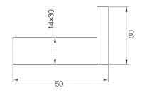 Fima - carlo frattini Quadra настенный крючок в ванную F6024/1 схема 1