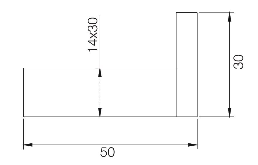 Fima - carlo frattini Quadra настенный крючок в ванную F6024/1 схема 1