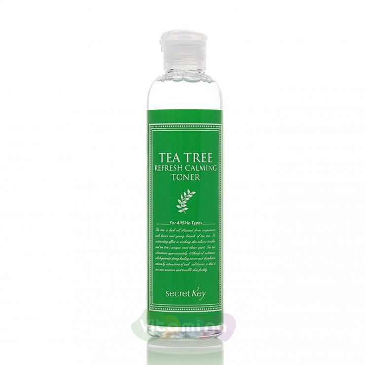 Secret Key Тоник очищающий с маслом чайного дерева для проблемной кожи Tea Tree Refresh Calming Toner, 248 мл