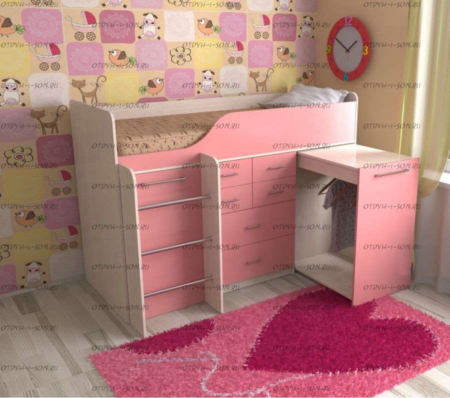 Кровать-чердак Кузя-8