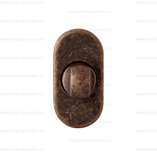 Накладка-фиксатор Melodia OVAL F WC для профильных дверей.