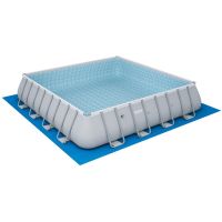 Каркасный бассейн Bestway 56626 (488х488х122) с картриджным фильтром