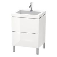 Тумба под раковину Duravit L-Cube LC 6936 N/O/T 60x48 схема 2