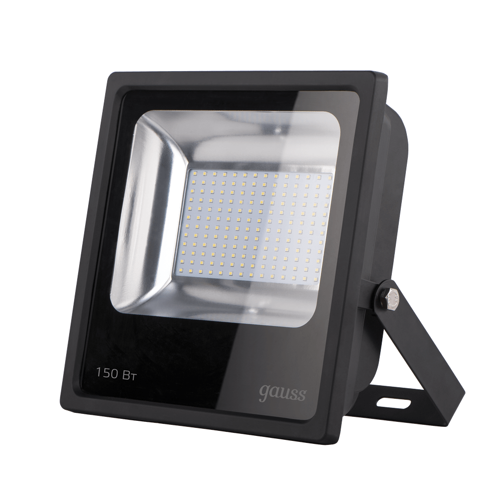 Прожектор Gauss LED Qplus 150W IP65 6500К черный 1/12