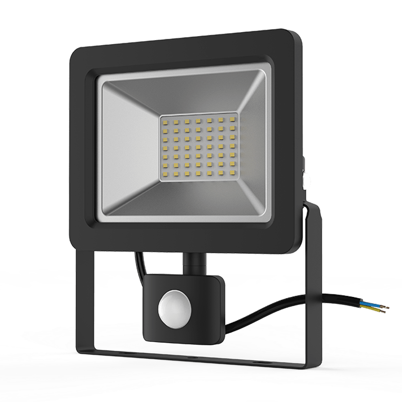 Прожектор светодиодный Gauss LED 50W IP65 6500К с датчиком движения