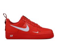 NIKE AIR FORCE 1 '07 LV8 UTILITY RED TOUR