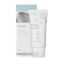 Petitfee Осветляющий крем для лица с экстрактом лотоса Snow Lotus White Tone Up Cream, 50 мл