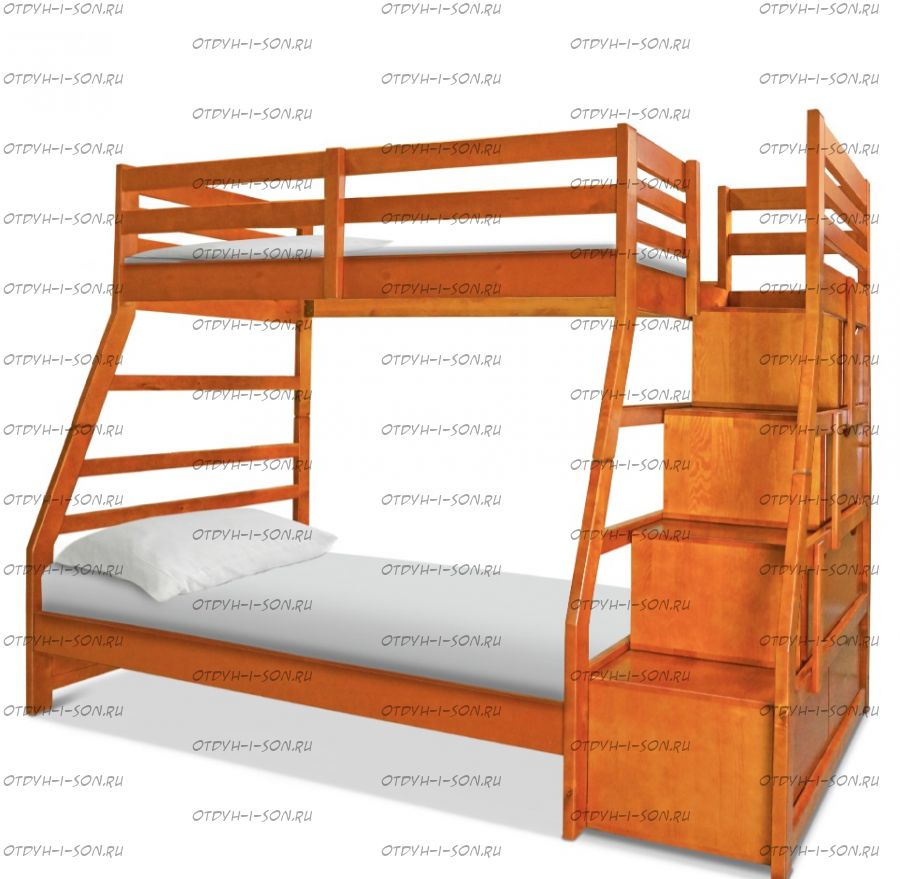 Кровать двухъярусная Эрика (ВМК Шале), любые размеры