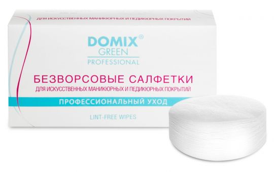 Салфетка безворсовая, 250 шт. Domix