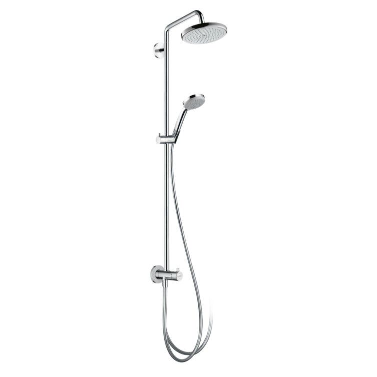 Душевая стойка без смесителя Hansgrohe Croma Showerpipe 220 1jet Reno 27224000 схема 1