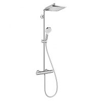 Душевая система Hansgrohe Crometta E Showerpipe 240 1jet 27271000 схема 1