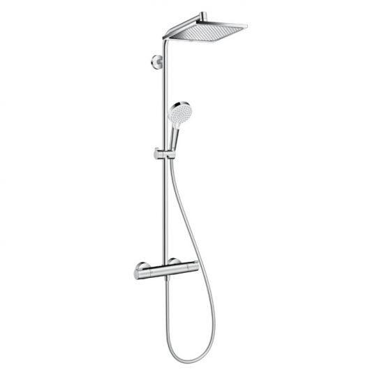 Изображение Душевая система Hansgrohe Crometta E Showerpipe 240 1jet 27271000