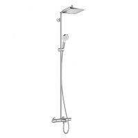 Душевая стойка с изливом Hansgrohe Crometta E Showerpipe 240 1jet 27298000 схема 1