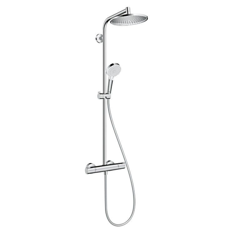 Душевая система Hansgrohe Crometta S Showerpipe 240 1jet 27267000 схема 1