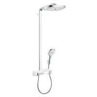 Душевая колонна с верхним душем Hansgrohe Raindance Select E Showerpipe 300 3jet 27127 схема 1