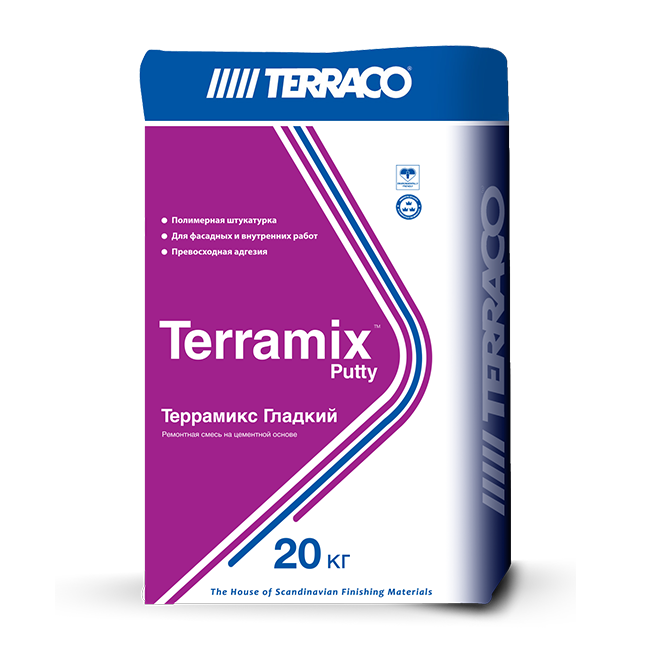 TERRAMIX SMOOTH white (гладкий белый)