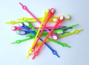 Cиликоновые шнурки для обуви Hilaces цвет Микс россыпь