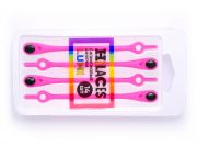 Светящиеся шнурки для обуви Hilaces цвет Розовый/Черный