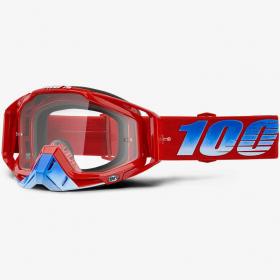 100% - Racecraft Kuriakin очки, прозрачная линза