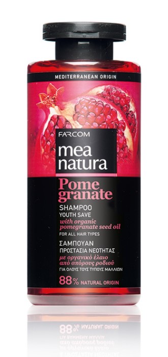 Mea Natura Pomegranate, Шампунь Сохранение Молодости, 300 мл