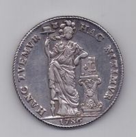 3 гульдена 1786 года AUNC Нидерланды