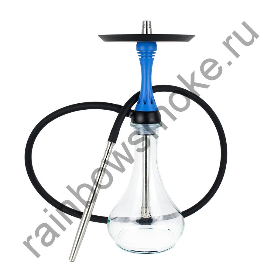 Кальян Alpha Hookah Model X Blue Matte (Альфа Хука Модель Х Синий Матовый)