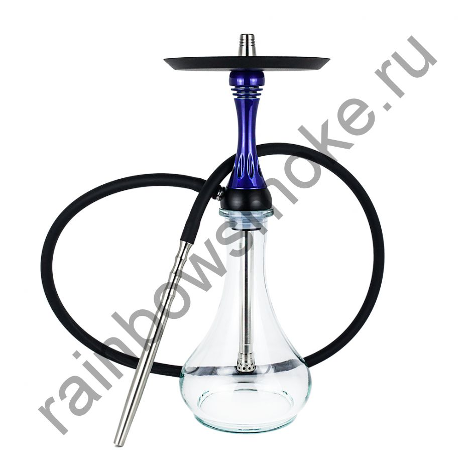 Кальян Alpha Hookah Model X Dark Blue (Альфа Хука Модель Х Синий Лаковый)