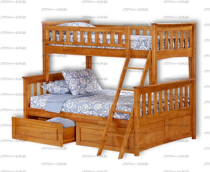 Кровать двухъярусная Модерн Плюс №В