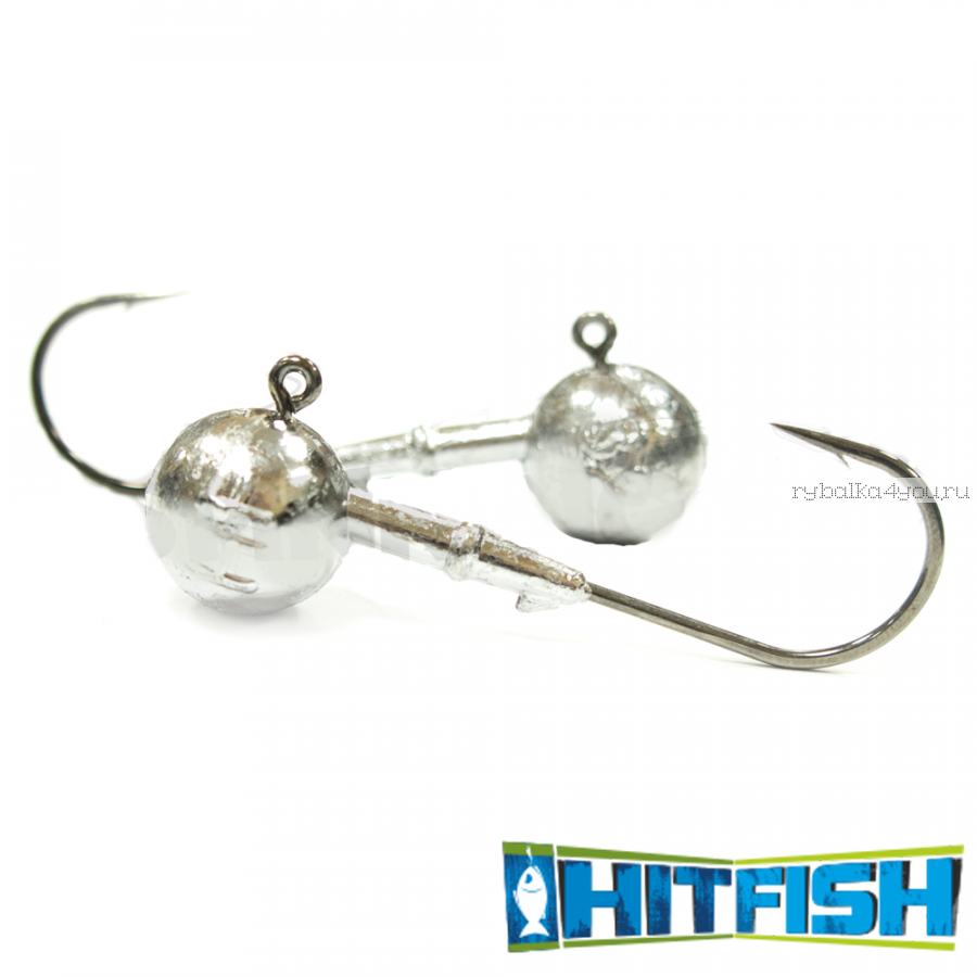 Джиг головка Hitfish Round Jig 90 №10/0 /  10 гр (2шт в уп)