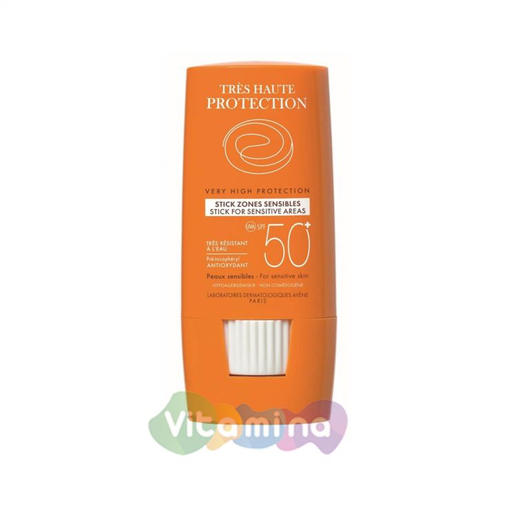 Avene Солнцезащитный крем-стик для чувствительных зон SPF50
