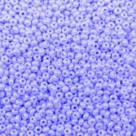 Бисер чешский 38000 голубой светло-голубой непрозрачный блестящий Preciosa 1 сорт купить оптом