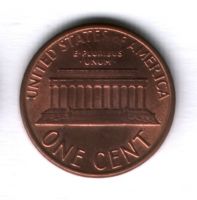 1 цент 1986 года США UNC
