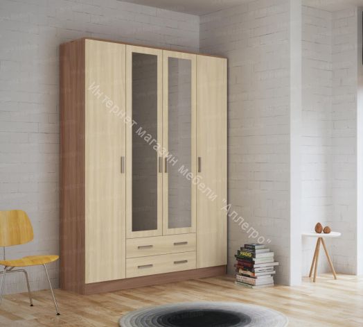 Шкаф распашной "Квадро"