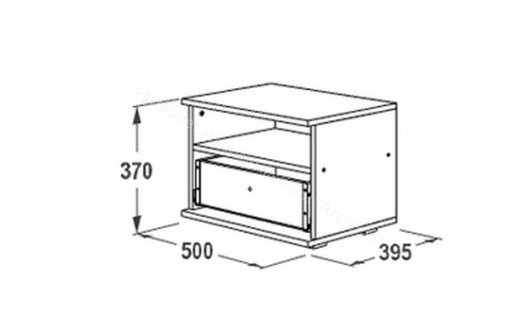 Ящик выкатной "Ольга 14"