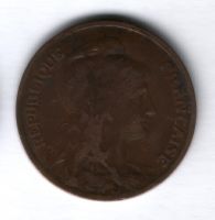 10 сантимов 1911 года Франция