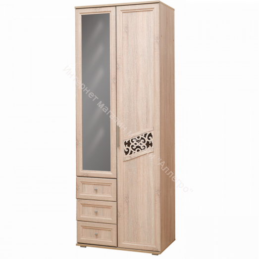 Шкаф "Ольга 14" 2-х дверный правый