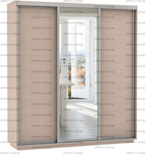 Шкаф-купе Экспресс Медиум трио, 3 двери