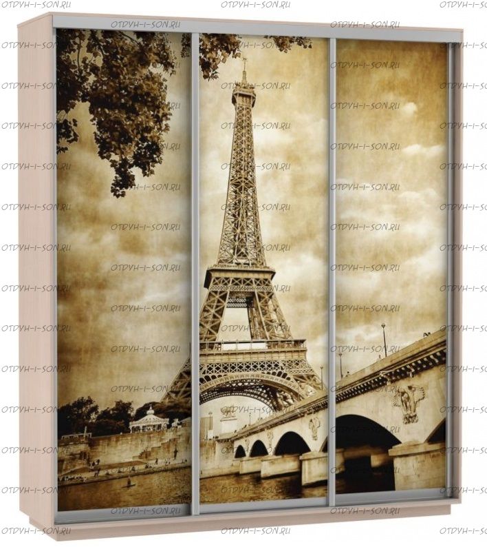 Шкаф-купе Экспресс Фото трио, Париж