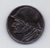 10 пфеннигов 1918 года AUNC Дюрен. Германия