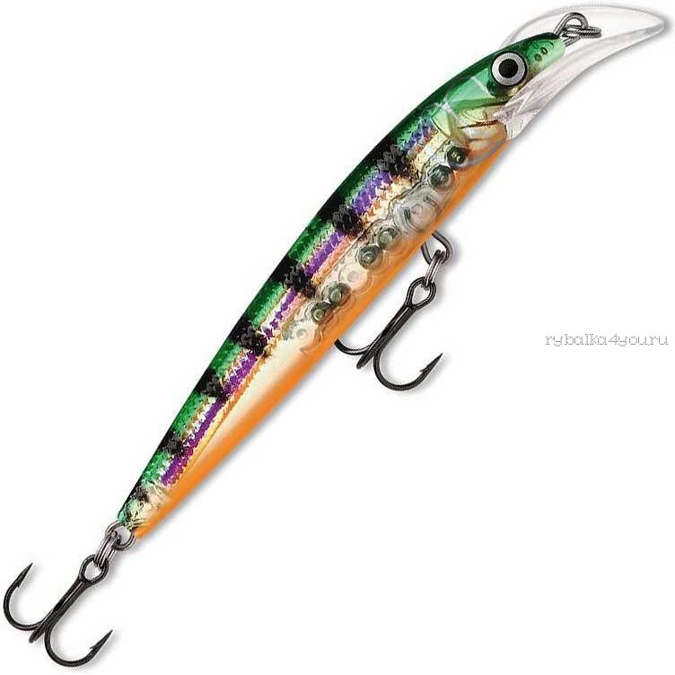 Воблер Rapala Scatter Rap Deep Husky Jerk SCRDHJ10 100 мм / 10 гр / Заглубление: 2,7 - 3,6 м / цвет: GP