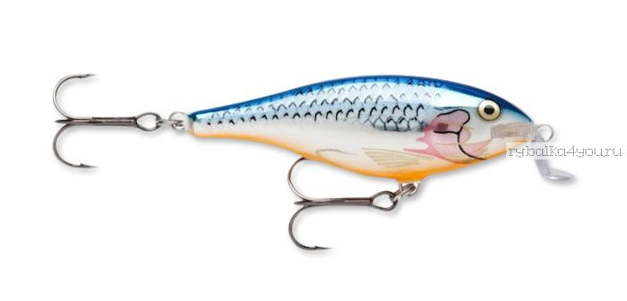 Воблер RapaIa Shallow Shad Rap SSR07 70 мм / 7 гр / Заглубление: 1,2 - 1,8 м / цвет: SB