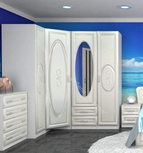 Шкаф угловой "Жемчужина" без зеркала