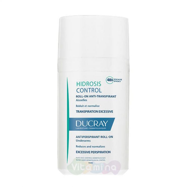 Ducray Hidrosis Control  Дезодорант-антиперспирант шариковый против избыточного потоотделения